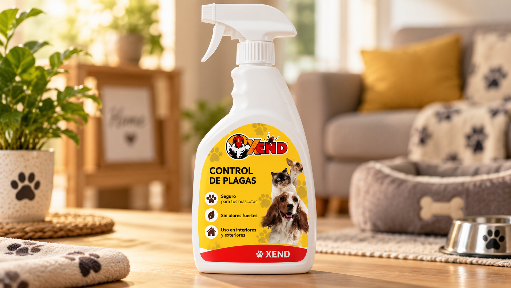 Xend Mascotas Antipulgas y Garrapatas 1L