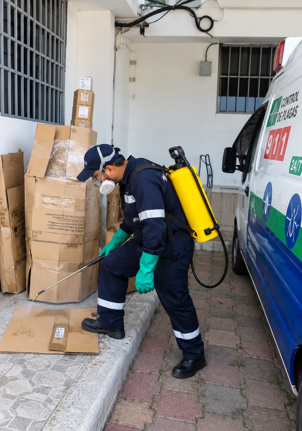Nebulización + Desinsectación en bodegas