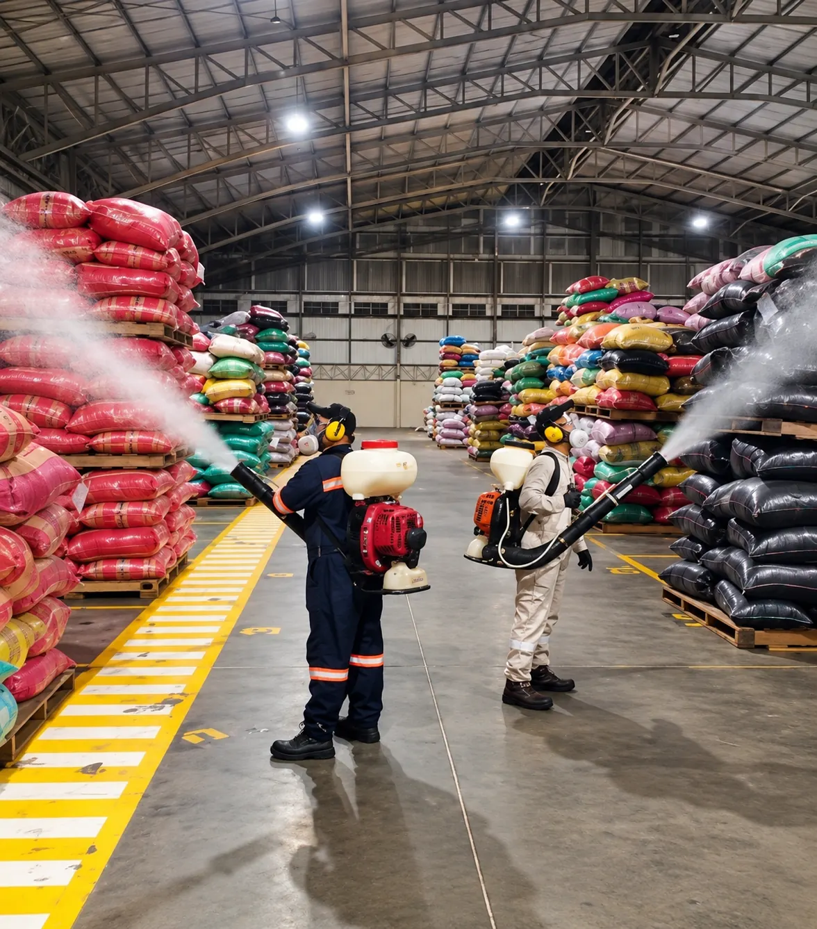 Nebulización + Desinsectación en bodegas